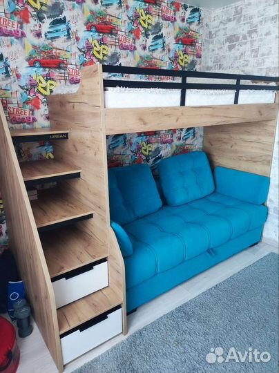 Кровать чердак