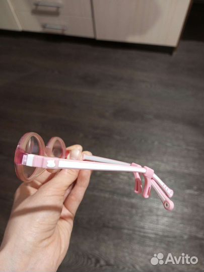 Очки детские (оправа) + чехол Холодное сердце