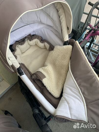 Коляска 2 в 1 + автолюлька