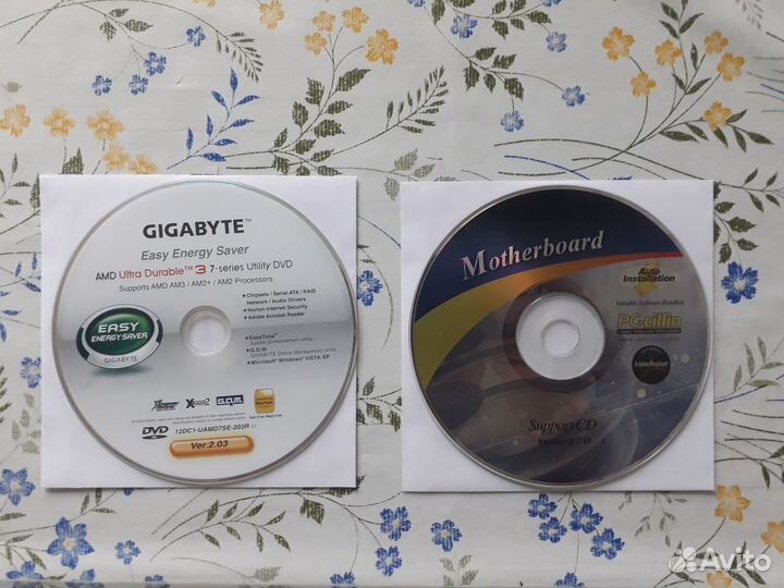 Рабочая материнка + процессор + кулер