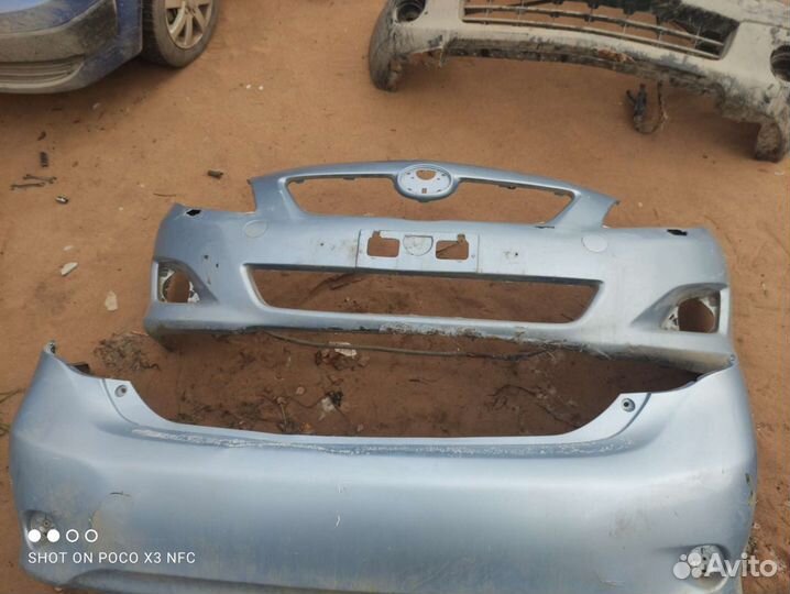 Бампер Тоета Королла Ниссан ноут все оригинал
