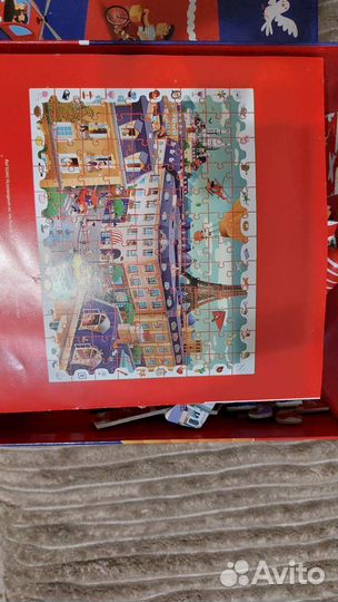 Пазл с крупными деталями