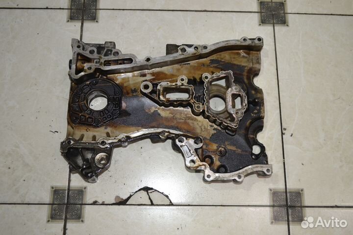 Крышка двигателя передняя Opel Astra H
