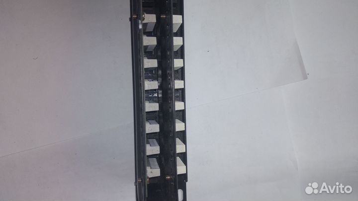Патч панель 48 портов 5е, 1din. Новая