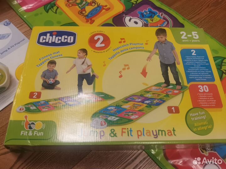 Музыкальный игровой коврик Chicco