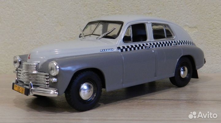 Модели газ и газелей, Deagostini, 1:43