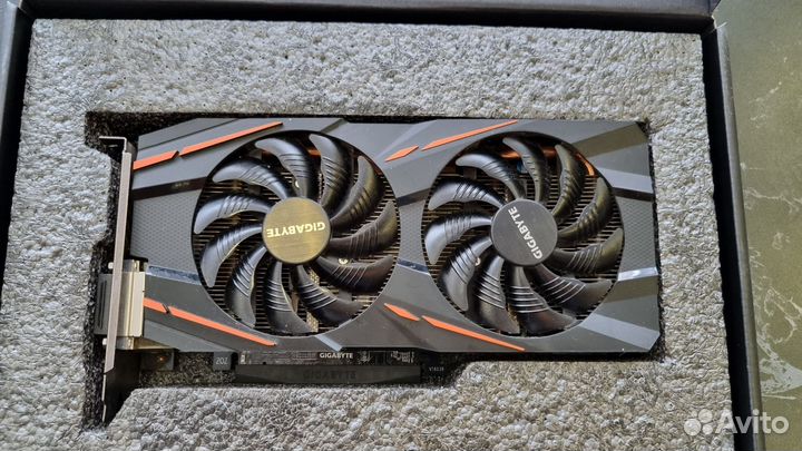 Видеокарта gigabyte rx 480