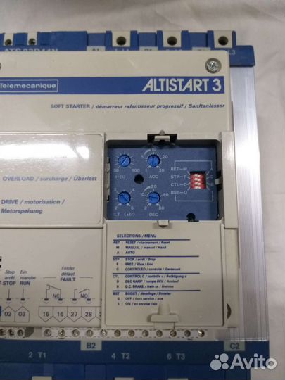 Устройство плавного пуска Telemecanique ATS23.D44N