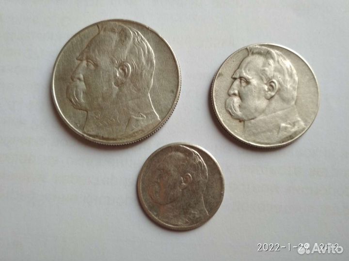 Серебро Польши монеты