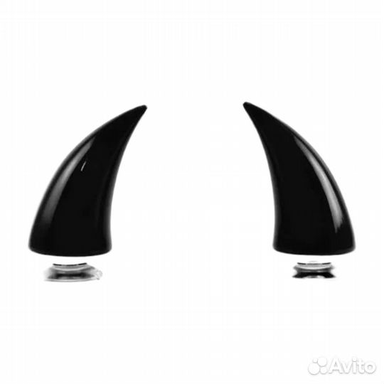 Рога на шлема FRM-2906 черные