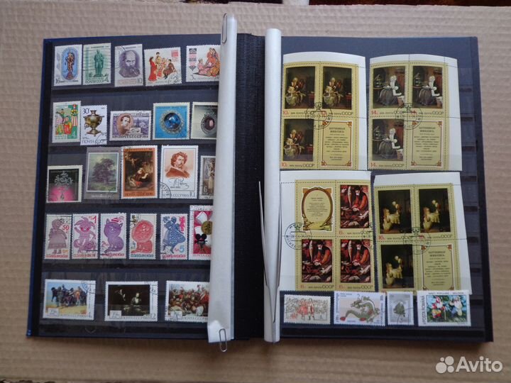 Альбом с марками мира Живопись. Искусство Культура