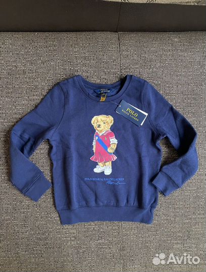 Polo bear Ralph Lauren оригинал свитшот толстовка