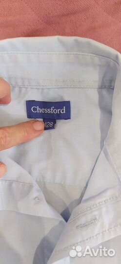 Две рубашки школьные для мальчика 128