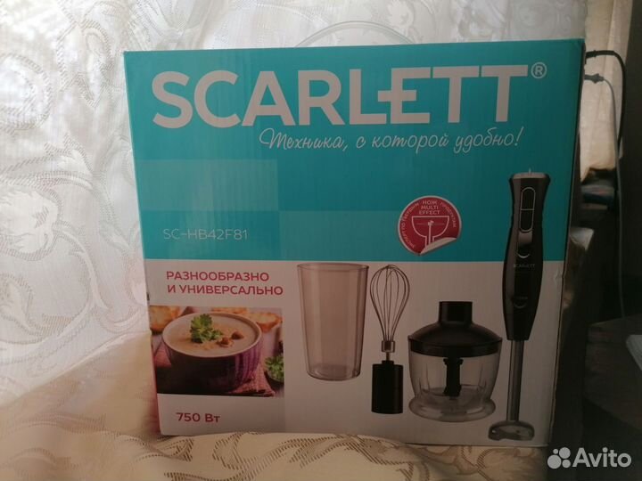 Блендер погружной Scarlett 750 w