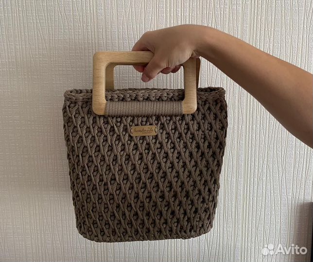 Сумка вязаная крючком