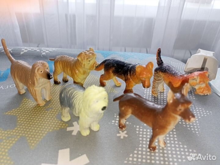 Фигурки животных, птиц, насекомых (наборы)