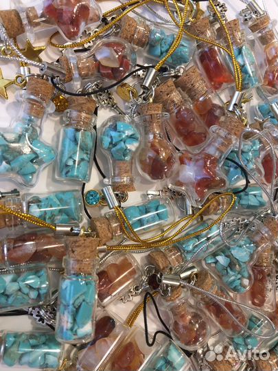 Бутылочка желаний. Брелок. Сувенир. Подарок