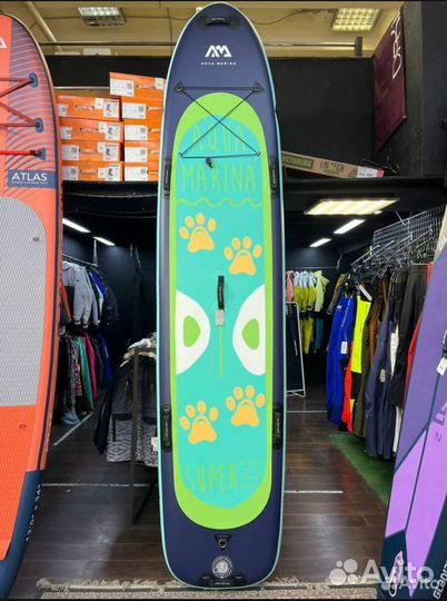 Новый sup, в Чите aqua marina +2 весла