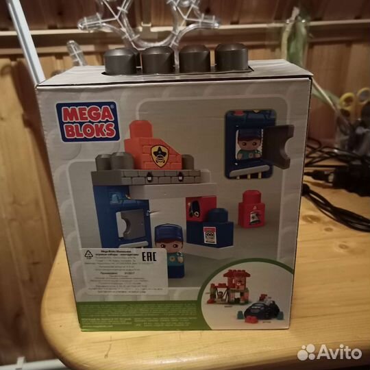 Конструктор Mega Blocks полицейский участок