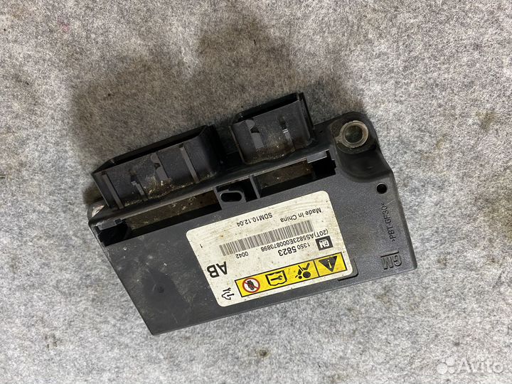 Блок подушек безопасности шевроле круз