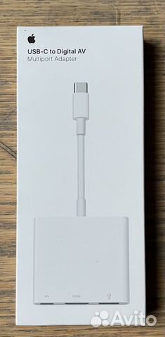 Apple USB-C Digital AV Multiport Adapter новый