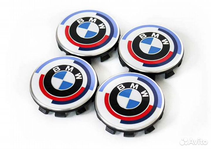 Парящие эмблемы для дисков BMW