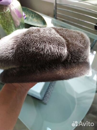 Меховая мужская кепка