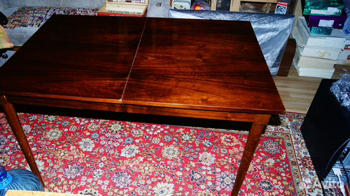 Cтол большой обеденный Польша 1969г 200х80см