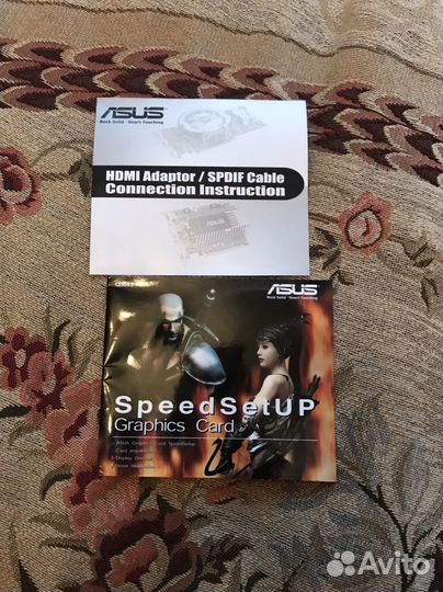 Видеокарта asus EN9600GT