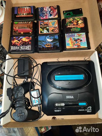 Игровая приставка sega mega drive 2