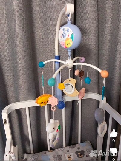 Мобиль музыкальный с проектором