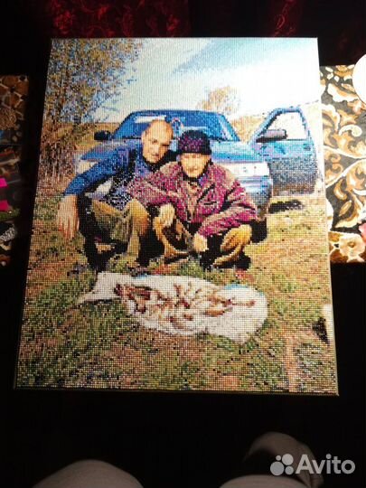 Алмазная мозаика по фото - производство