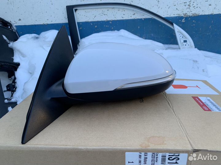 Зеркало заднего вида левое Kia Optima 4 Оригинал