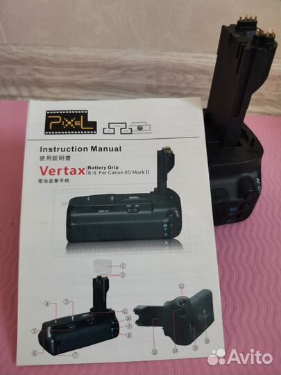 Батарейный блок для Canon vertax