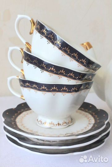 Сервиз чайный фарфор на 5 персон