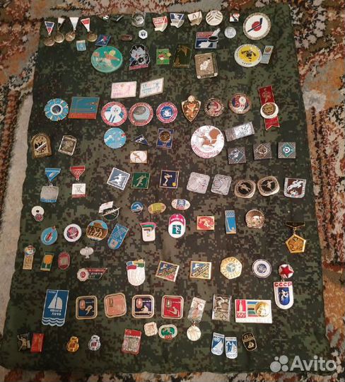 Значки Пермь, 40 лет Победы и др