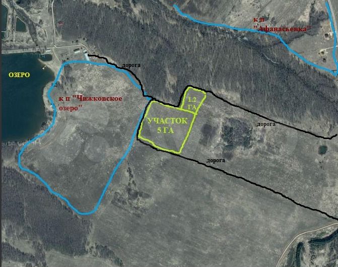 Участок 6,2 га (ИЖС)