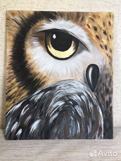 Картина акрилом на холсте