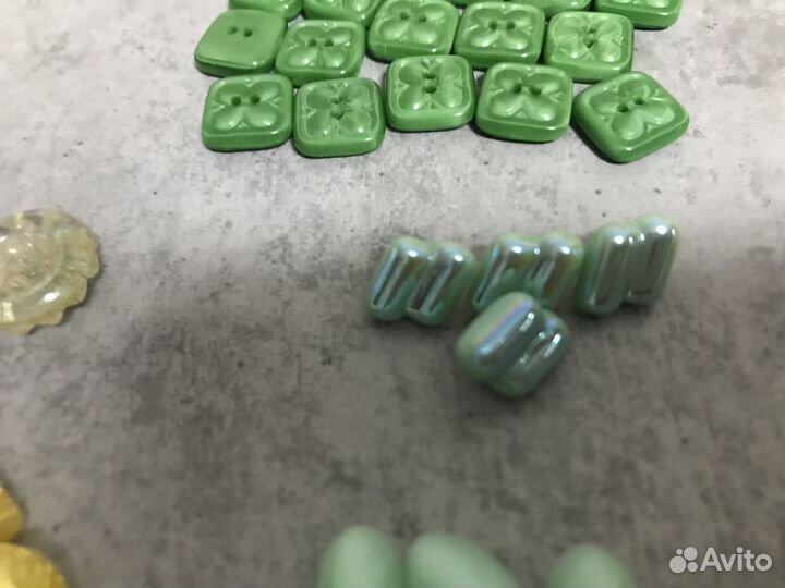 Винтажные пуговицы Чехословакия