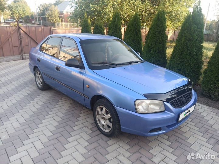 Hyundai Accent 1.6 МТ, 2004, 255 000 км
