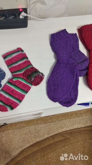 Носки вязаные