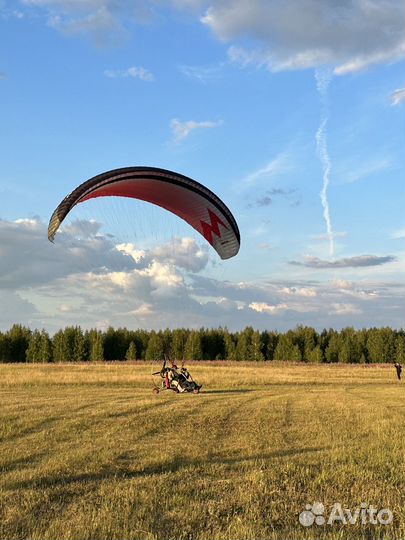 Полёт на параплане Весной в Екатеринбурге