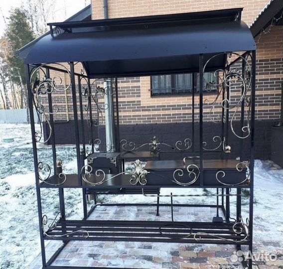 Мангал беседка