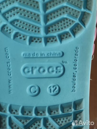 Crocs для девочки. C12 (29 размер)