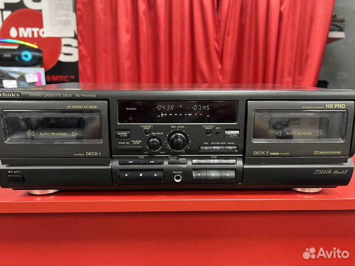 Кассетная дека Technics RS-TR474M2 Mark II (2)
