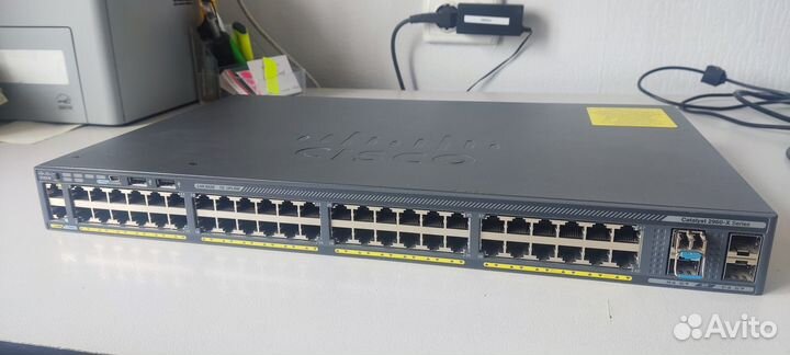 Гигабитный коммутатор cisco WS-C2960X-48TS-L