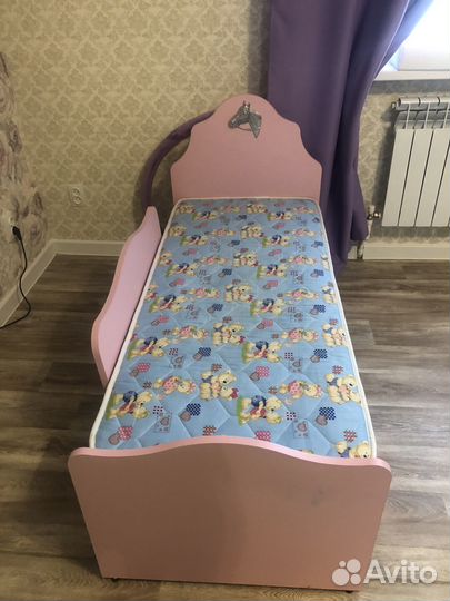 Кровать детская для девочек