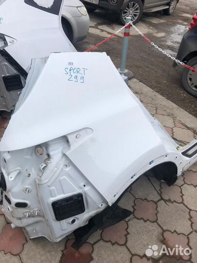 Задняя правая четверть Kia Sportage 4 QL