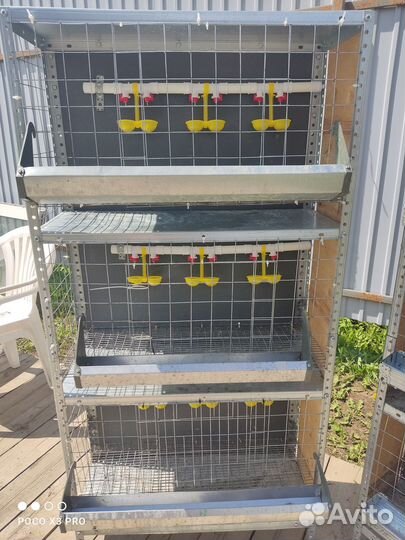 Клетки для бройлеров бу
