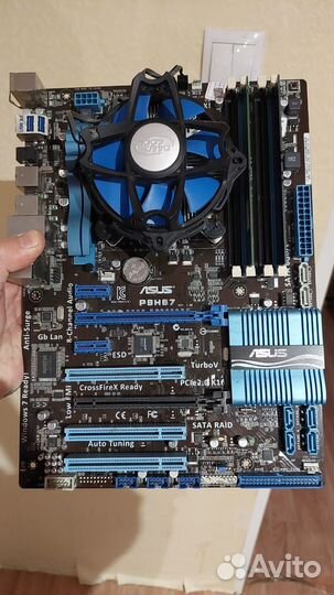 Материнская плата Socket LGA1155 asus P8H67